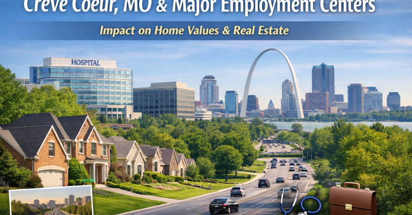 Creve Coeur, MO Real Estate — How Proximity to Employment Centers Impacts Home Value